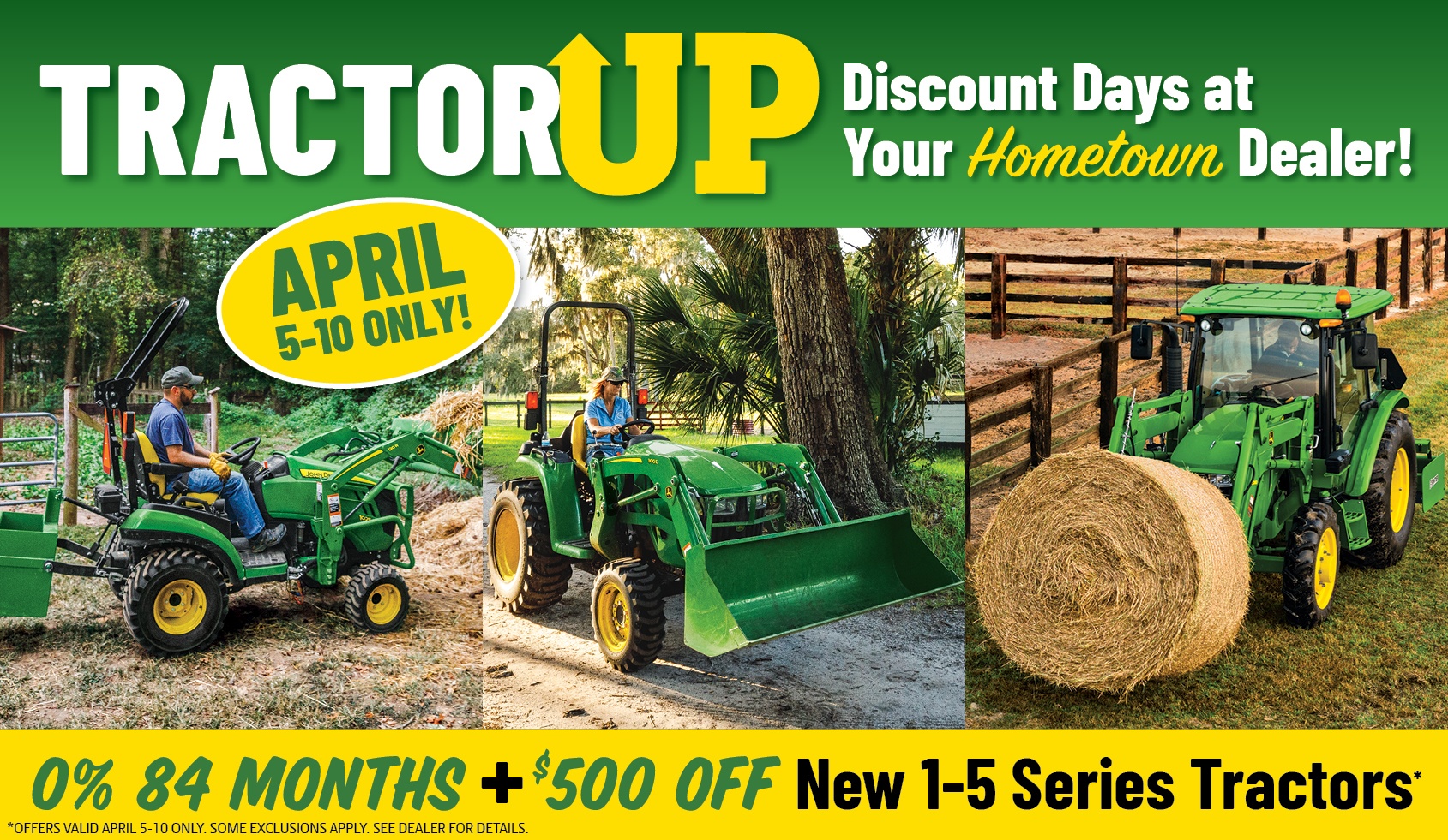 Discount Days AGUP Equipment John Deere Equipment Dealer